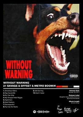21 Savage & Offset & Metro Boomin - Without Warning