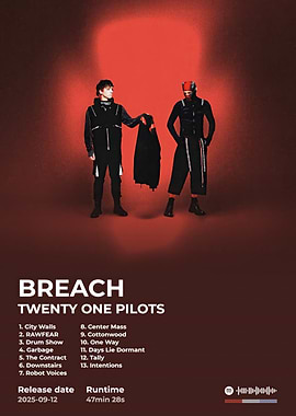 Twenty One Pilots - Breach Album Cover
