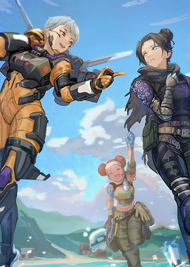 Apex Legends Lifeline Wraith Valkyrie