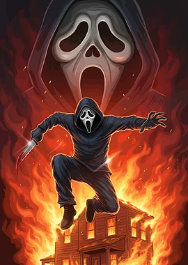 Ghostface in Flames