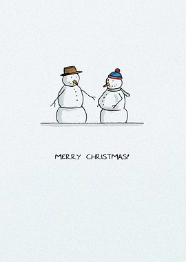 Merry Christmas Snowmen