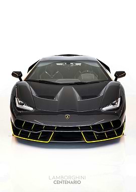 Lamborghini Centenario Poster