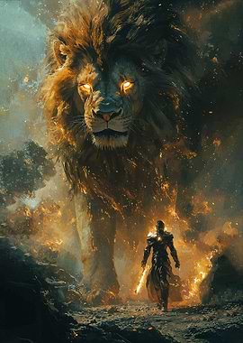 Lion Guardian and Knight