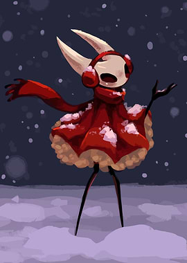 Hollow Knight Winter Scene