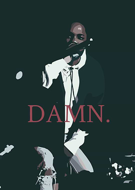 Kendrick Lamar DAMN. Album Art
