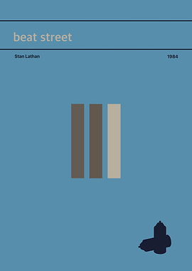 Beat Street Minimalist Movie Poster