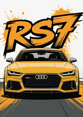 Audi RS7 sports car