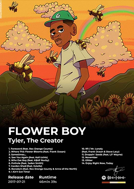 Flower Boy Album Cover Art