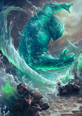 Water Elemental Attack