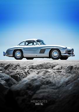 Mercedes 300 SL Classic Car