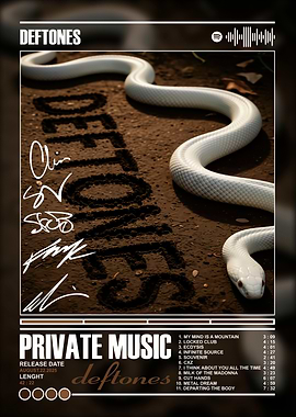 Deftones Private Music Album Cover