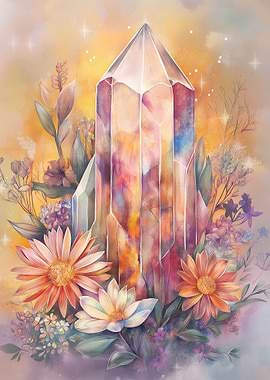 Magical Floral Crystal