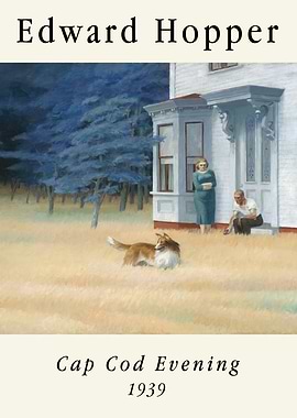 Cap Cod Evening by Edward Hopper