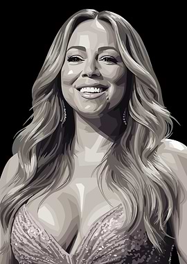 Mariah Carey Portrait