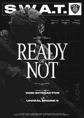 Ready or Not Game Poster