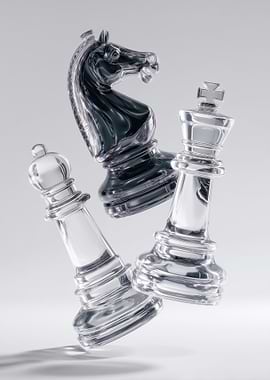 Chess Pieces Still Life