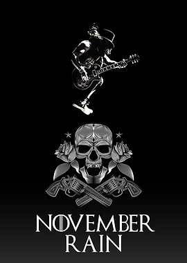 November Rain: Slash, Skull, and Guns