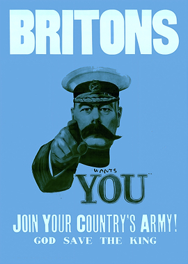 Britons Wants You - Recruitment Poster