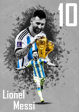 Lionel Messi World Cup Champion