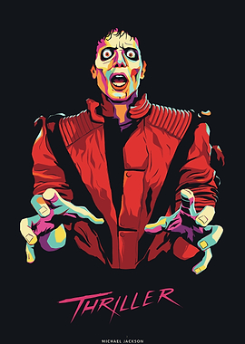 Michael Jackson Thriller Pop Art