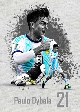 Paulo Dybala Collage