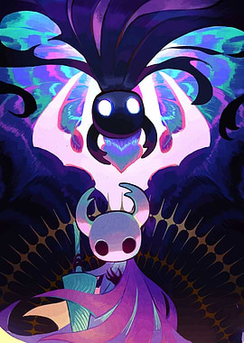 Hollow Knight and the Radiance