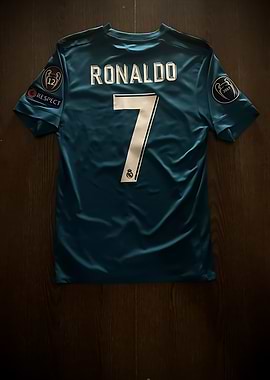 Ronaldo Real Madrid Jersey 17/18 third