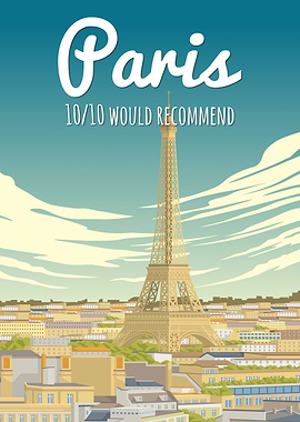 Paris Eiffel Tower Day