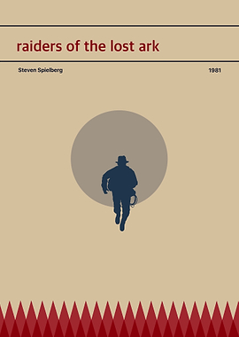 Raiders of the Lost Ark Minimalist Poster