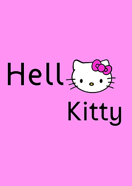 Hello Kitty Pink Background