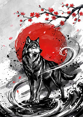 Wolf Cherry Blossoms