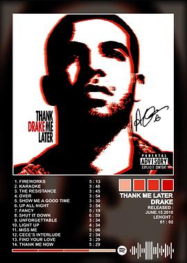 Drake - Thank Me Later Album