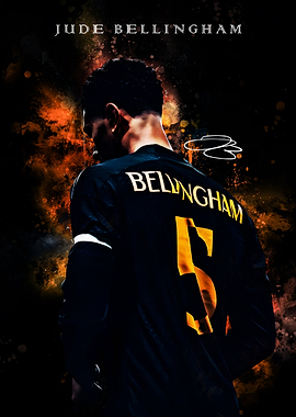 Jude Bellingham Portrait