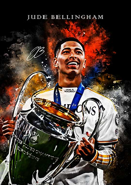 Jude Bellingham Champions League Celebration