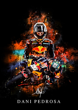 Dani Pedrosa Motorcycle Racing