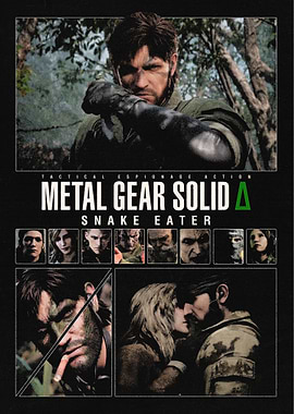 Metal Gear Solid Delta: Snake Eater Poster