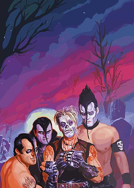 Misfits band horror punk art