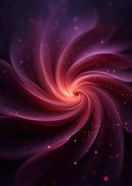 Abstract Swirl of Light and Color