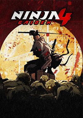 Ninja Gaiden 4 Game Cover Art