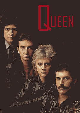 Queen Band Portrait