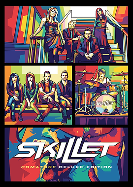 Skillet Comatose Deluxe Edition Album Art