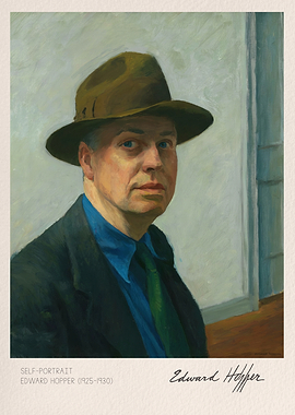 Edward Hopper Self-Portrait (1925-1930)