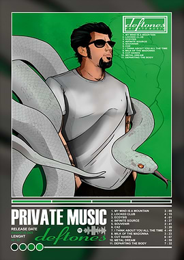 Deftones Private Music Album Cover