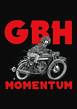 GBH Momentum Motorcycle Punk Art