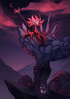 Grimm from Hollow Knight illustration