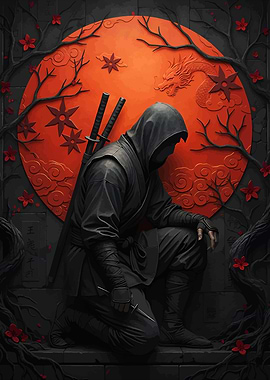 Ninja in the Moonlight