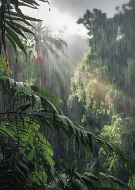 Rainy Day in the Jungle