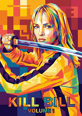 Kill Bill Volume 1 Pop Art