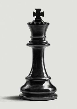Chess King Piece