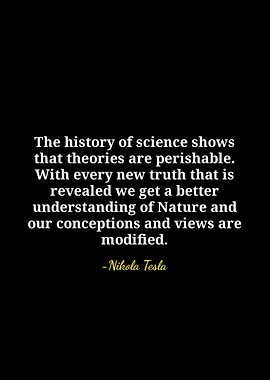 Nikola Tesla Quote on Science